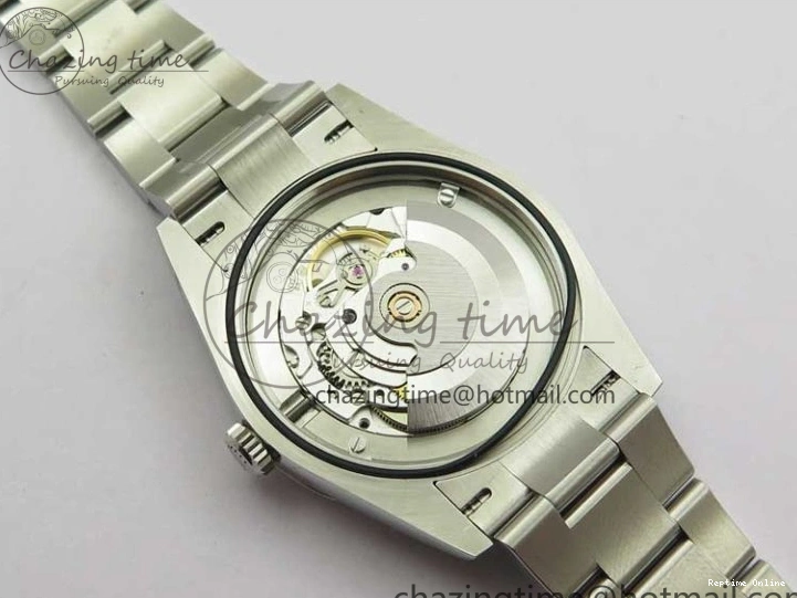 0103 FashionForward Oyster Perpetual 41mm 124300 ROF 1:1 Best Edition 904L Steel Dark Blue Dial on SS Bracelet A 2666